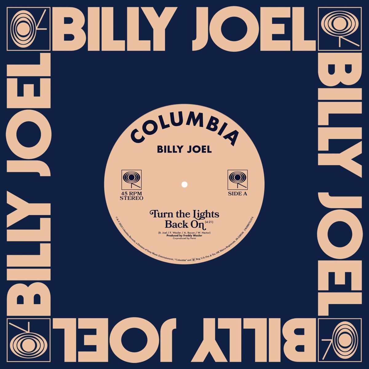 Billy Joel - Turn the Lights Back On Limited Edition 7" Single